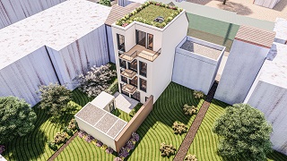 Neubau Stadthaus mit 3 WE - HAMBURG 2023